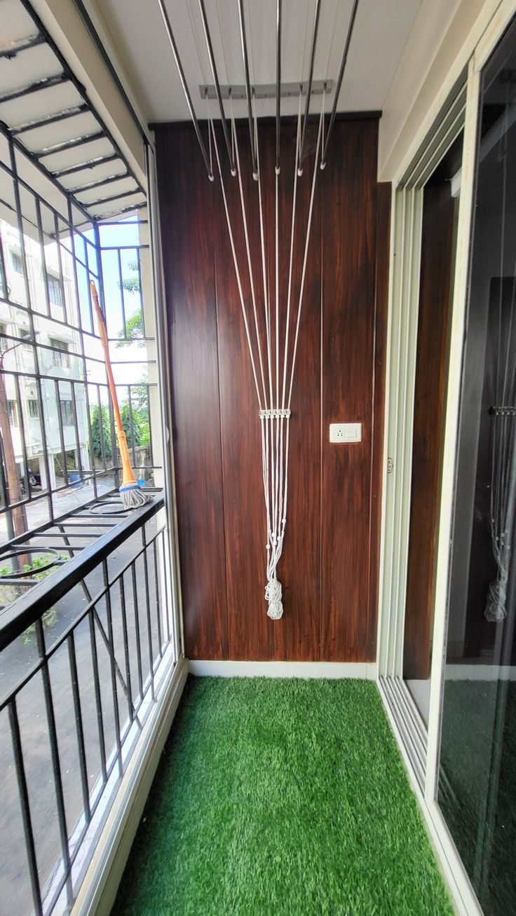 Cloth Hangers installation photo by Jhansi, Hyderabad