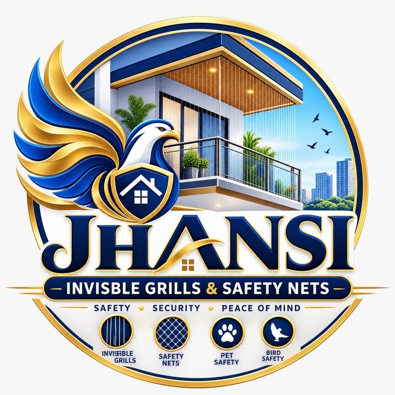 Jhansi Invisible Grills and Safety Nets logo