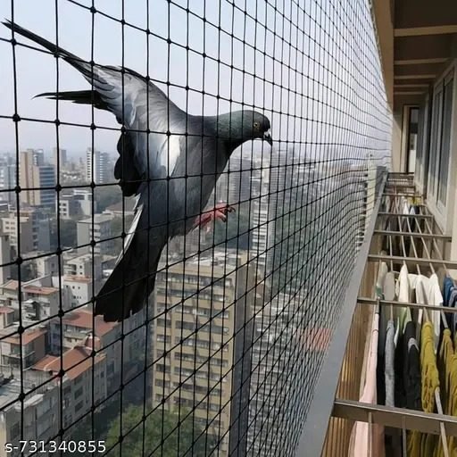 Pigeon Safety Nets installation photo by Jhansi, Hyderabad